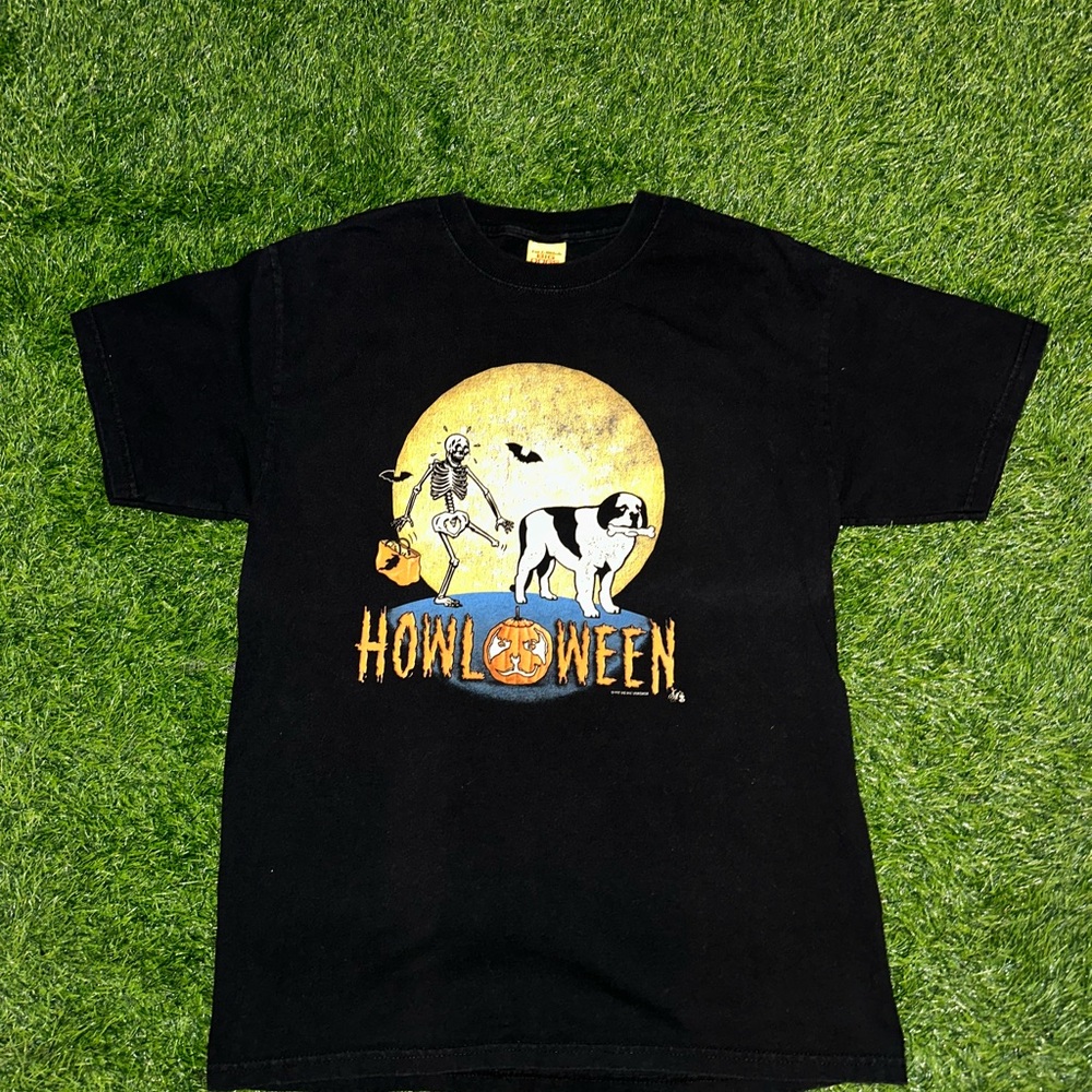 Vintage big dogs Halloween t shirt size small/medium